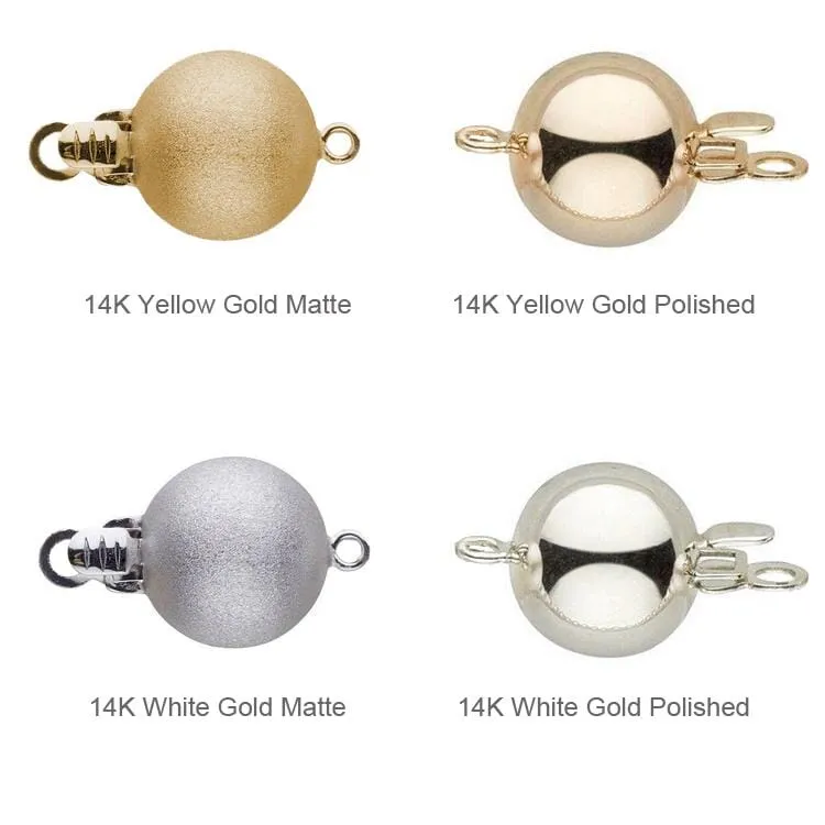 10.0-10.5 mm AA  Tahitian Round Pearl Necklace