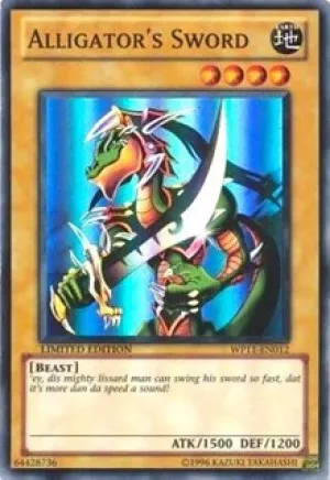 Alligator's Sword [WP11-EN012] Super Rare