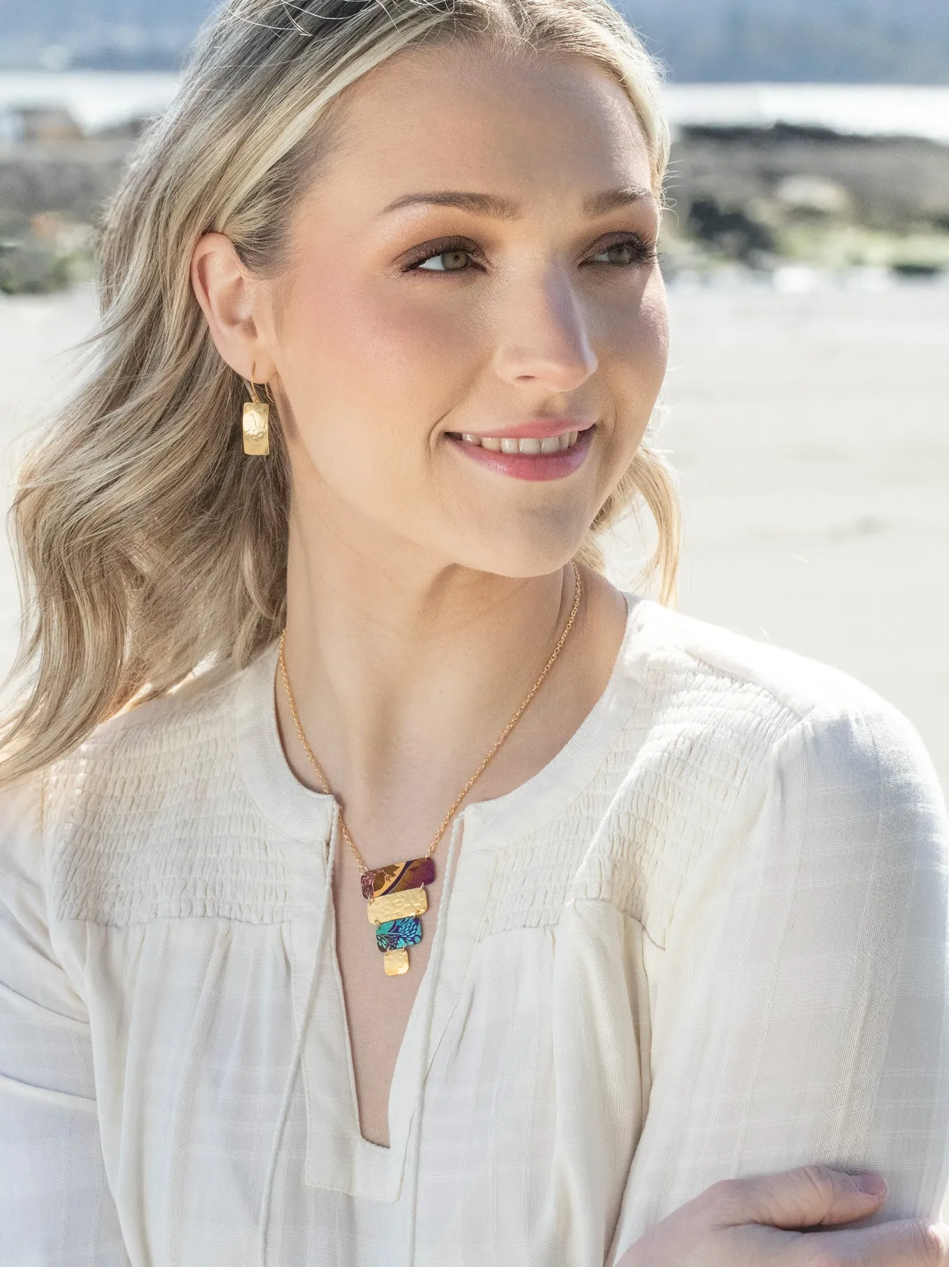Amber Wave Lana Talisman Necklace