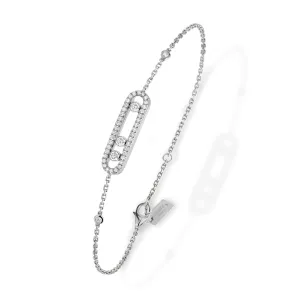 Baby Move Paved Diamonds Bracelets