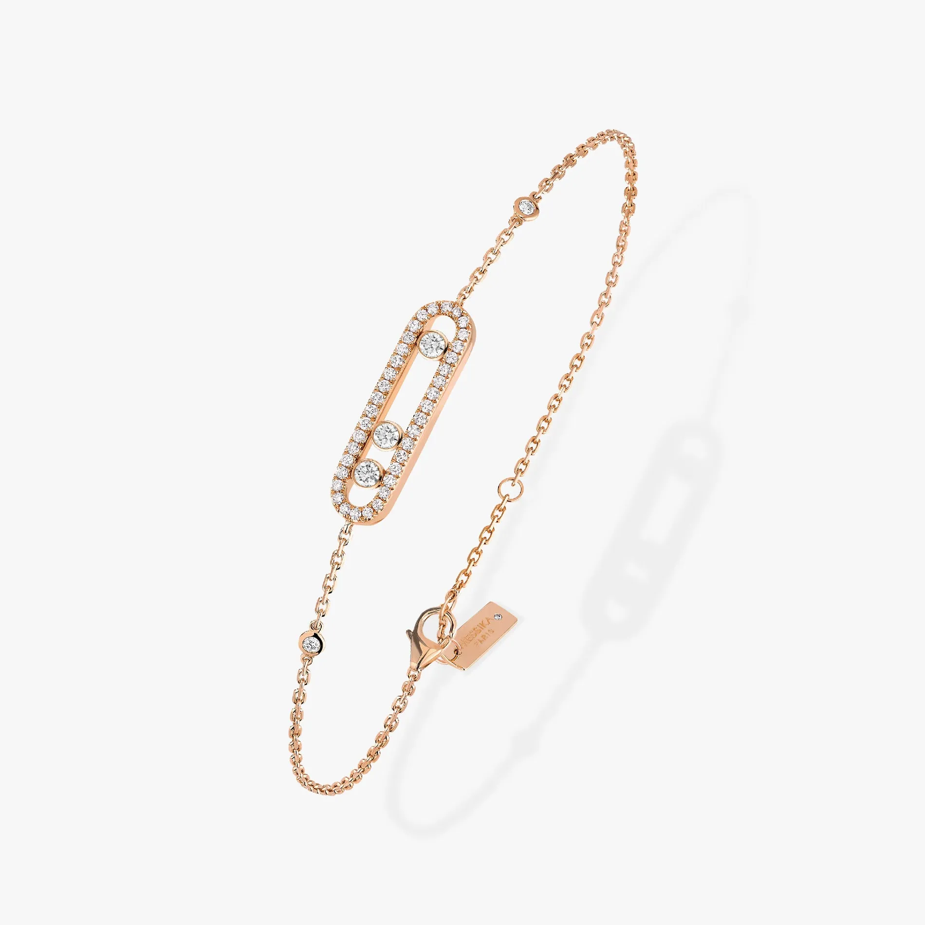 Baby Move Paved Diamonds Bracelets