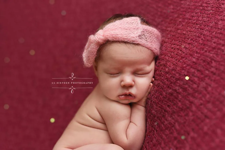Beige Wide Bow Mohair Headband