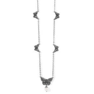 Bloom Butterfly Pearl Necklace