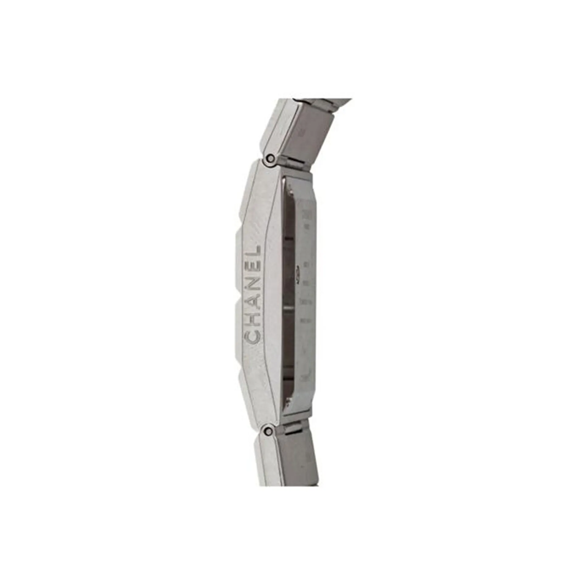 Chanel Silver Rare Vintage Ice Cube Watch