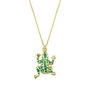 Frog Gold Necklace
