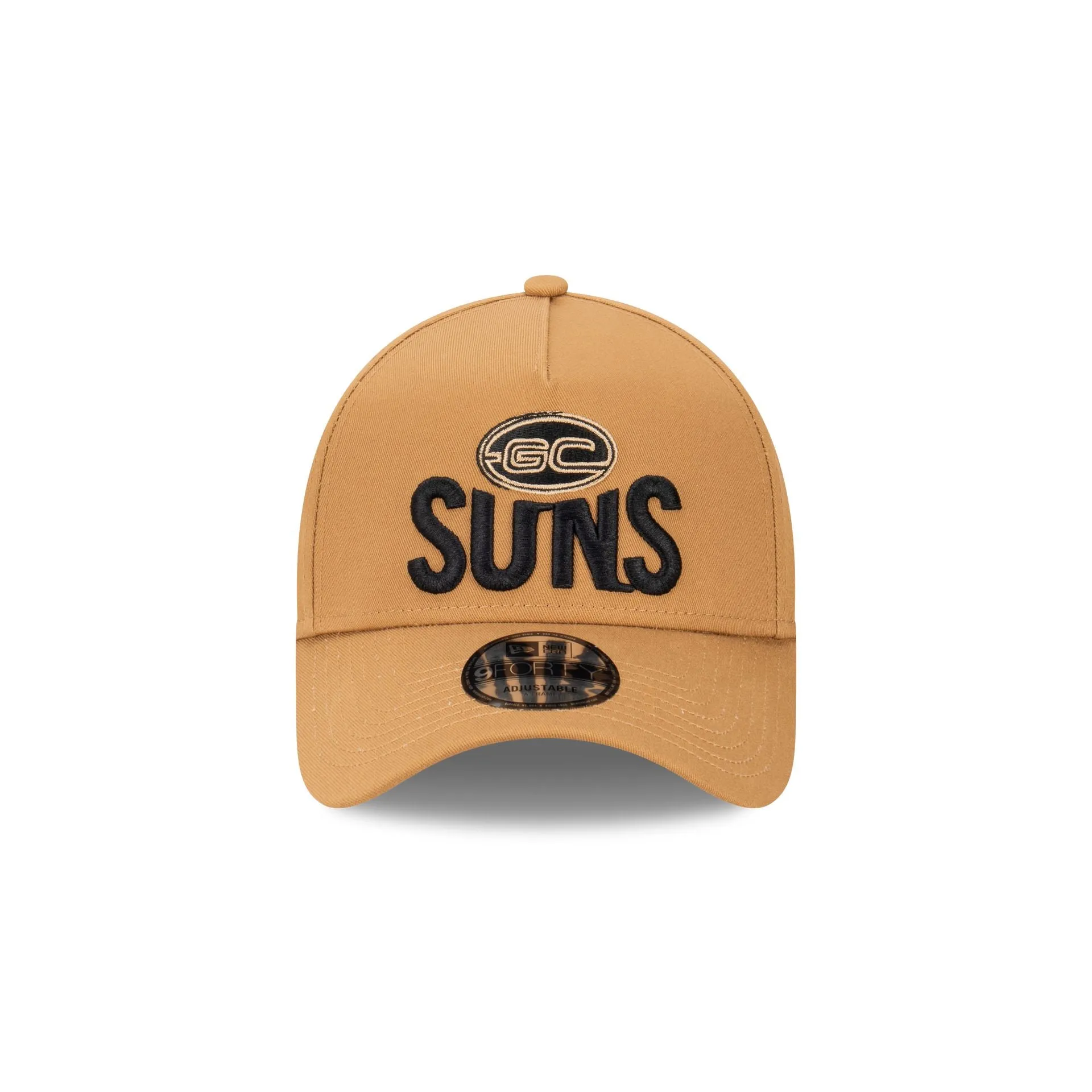 Gold Coast Suns Wheat Black 9FORTY A-Frame Snapback