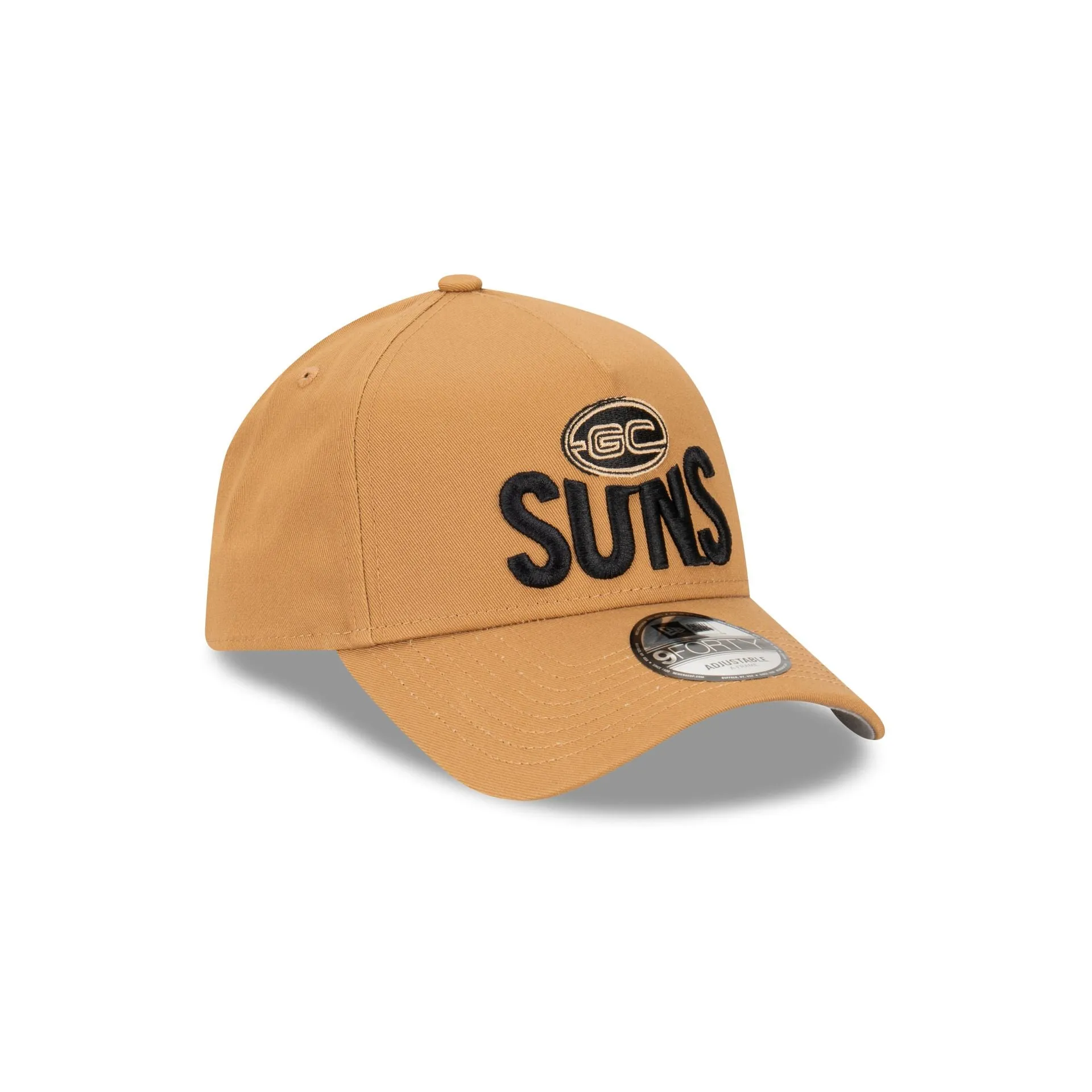 Gold Coast Suns Wheat Black 9FORTY A-Frame Snapback