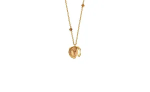 Greek Palm Tree Necklace