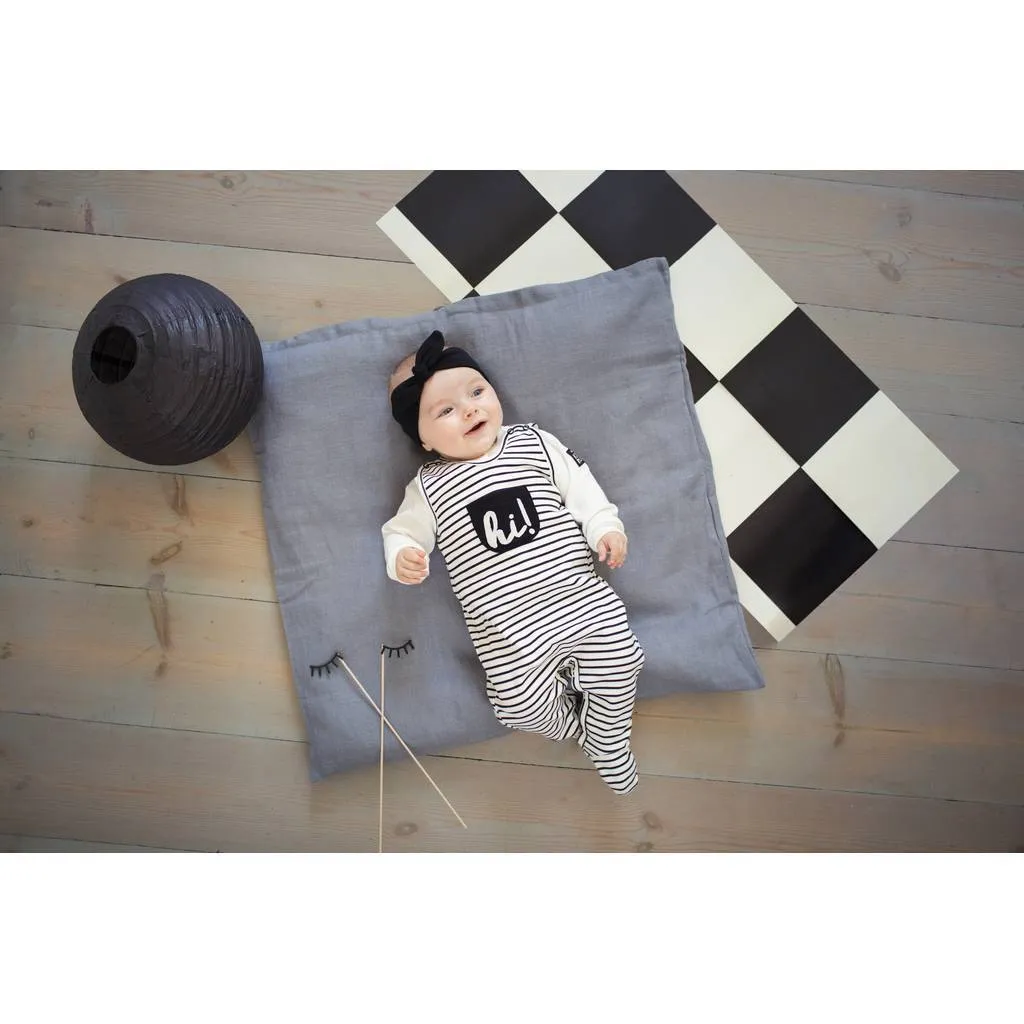 Happy Days Headband Grey