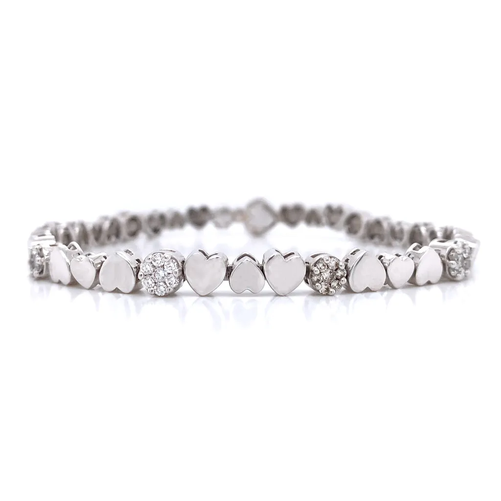 Heart Link Bracelet