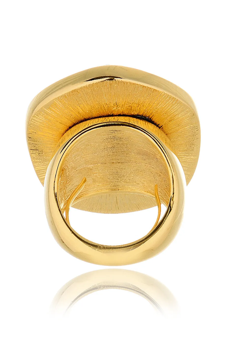 KENNETH JAY LANE ZELDA Mint Resin Ring