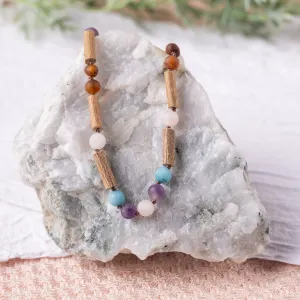 Kids | Mermaid Mix   Raw Cognac Amber Hazelwood Necklace