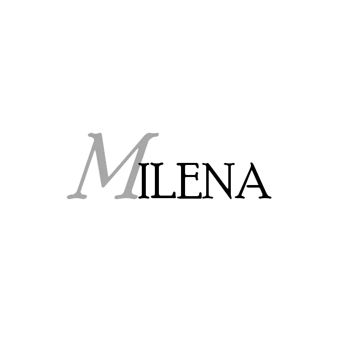 MILENA Leaf Amber Silver Necklace