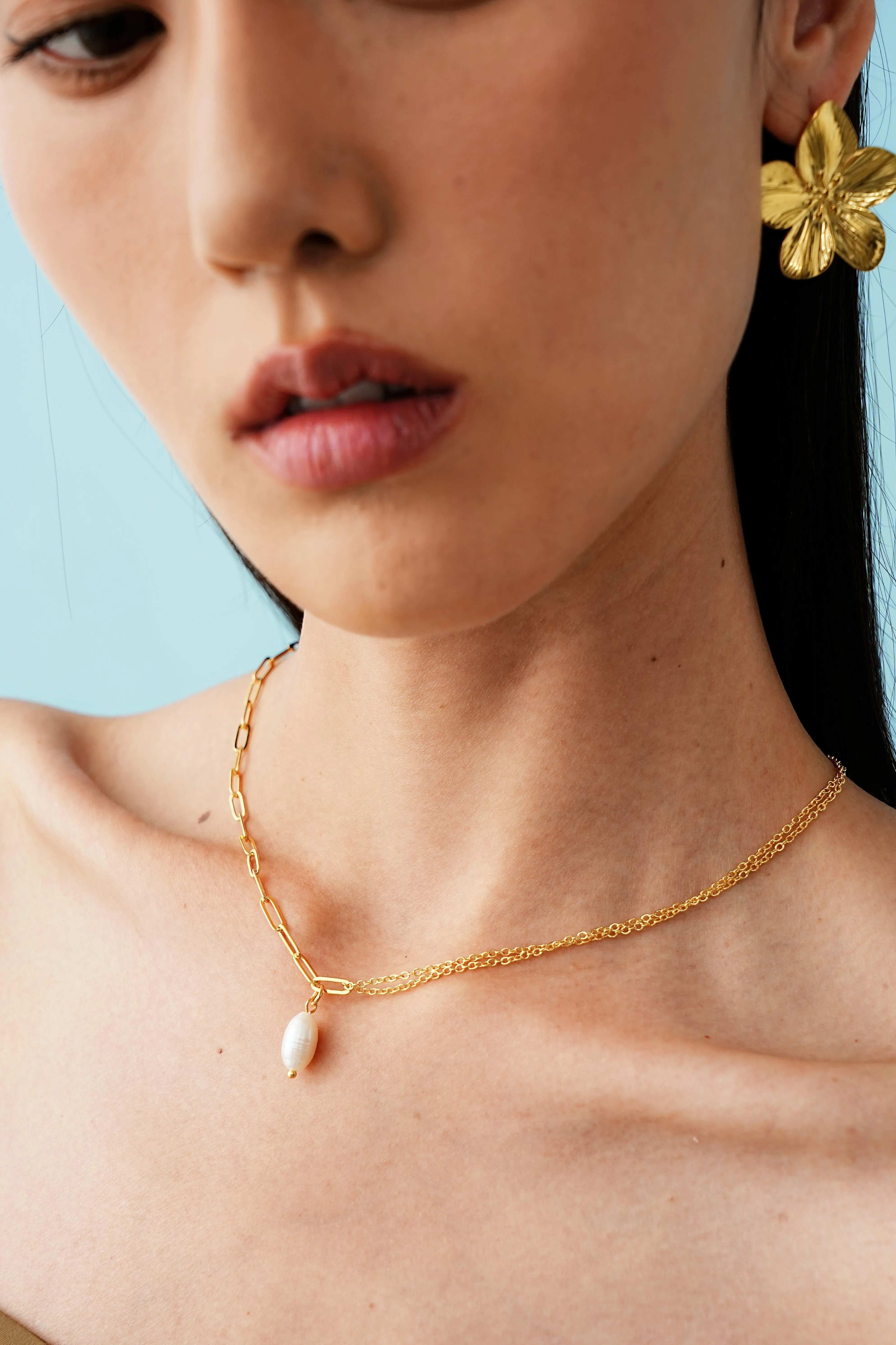 Nadine Baroque Pearl Necklace