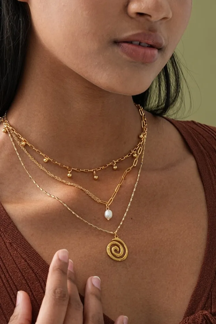 Nadine Baroque Pearl Necklace