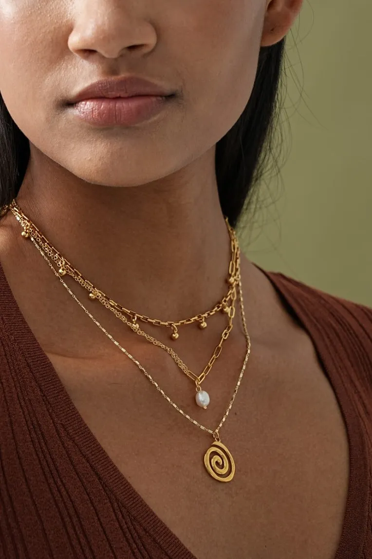 Nadine Baroque Pearl Necklace
