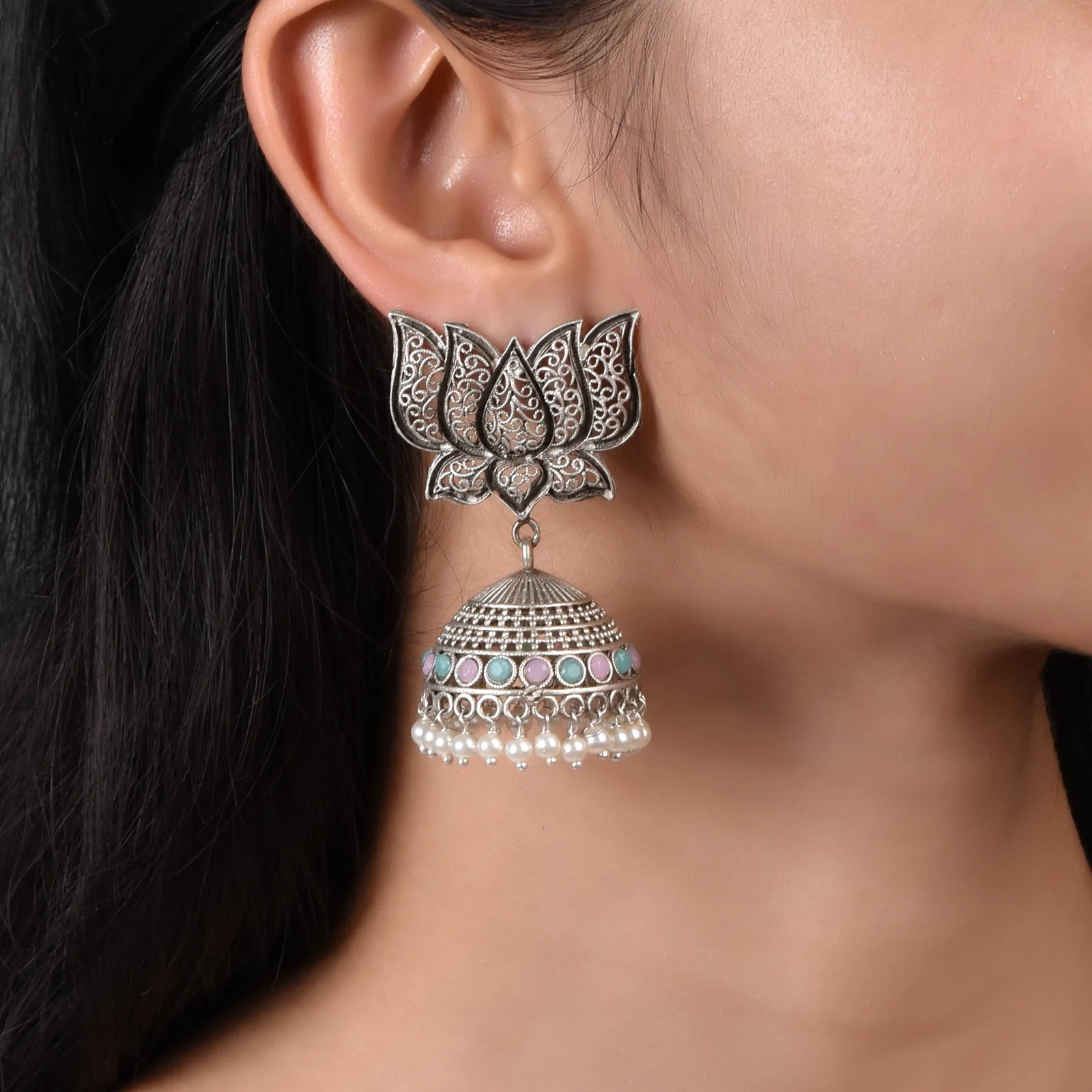 Neeraj Jhumki Earrings