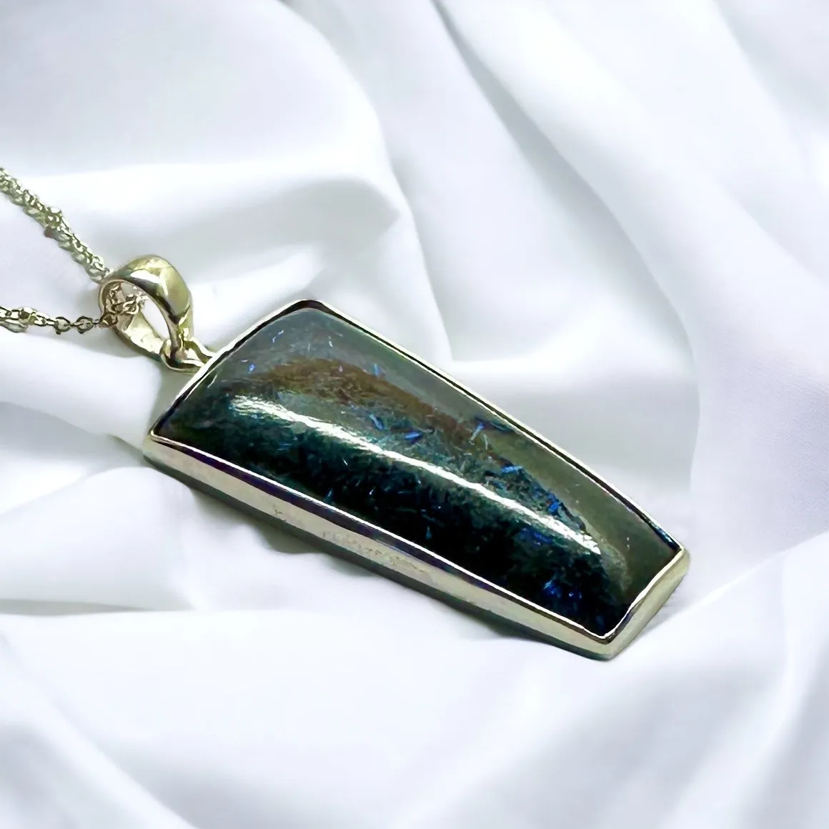 Nuummite Pendant