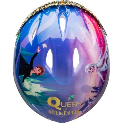 Open Box - Frozen 2 Anna Tiara Child Bike Helmet