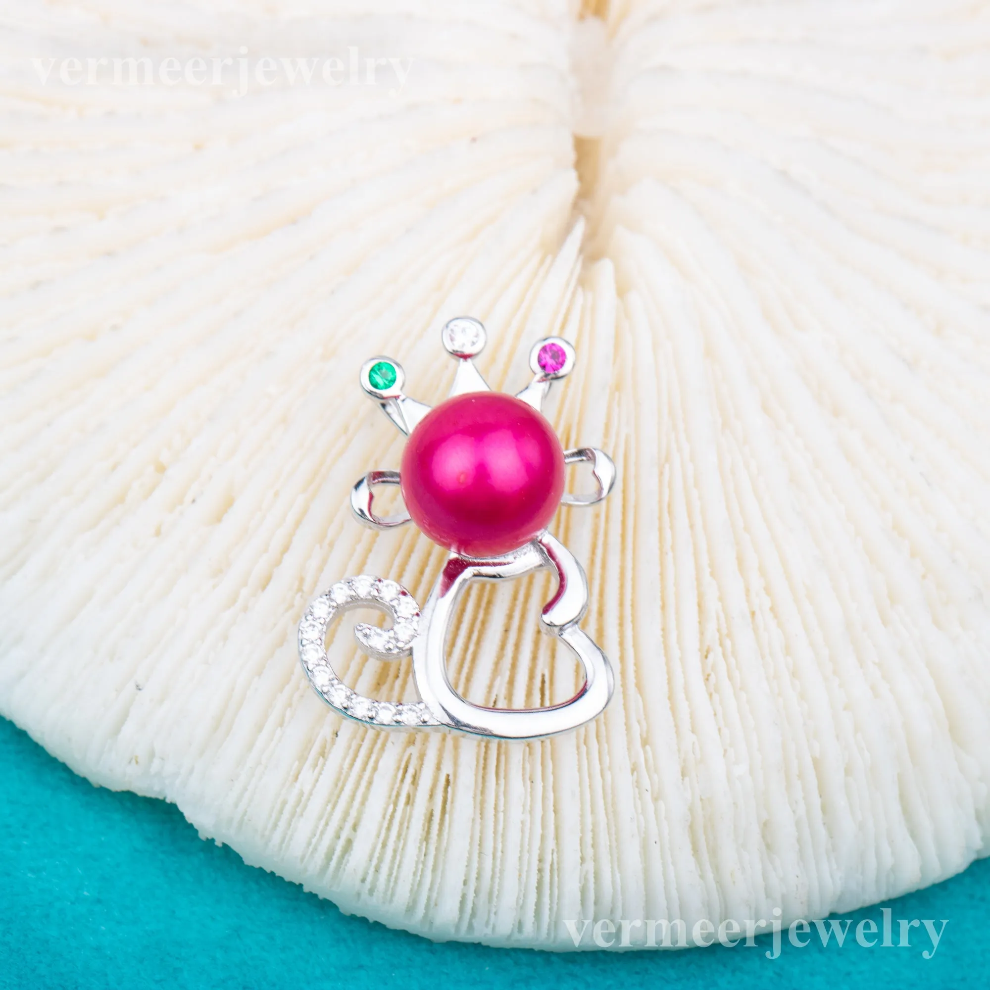P010920 DIY 7-9mm Natural Freshwater pearl pendant accessory 925 sterling silver engagement jewelry necklace for women