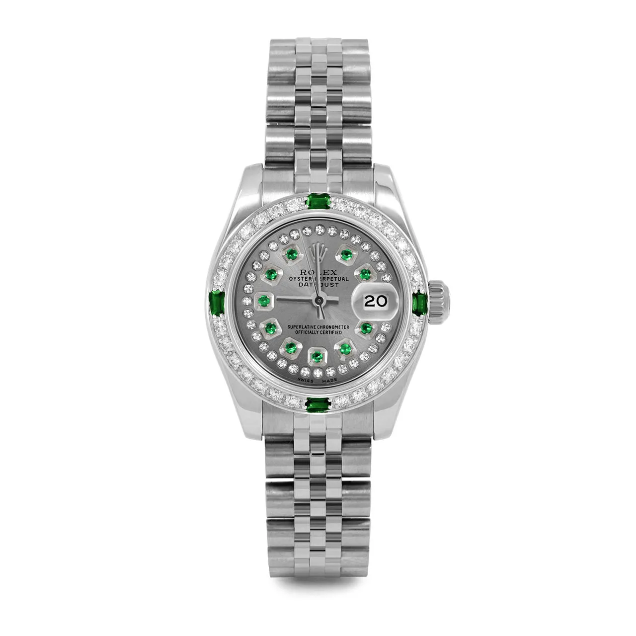 Rolex Datejust 26mm | 179174-SLT-STRE-4EMD-JBL