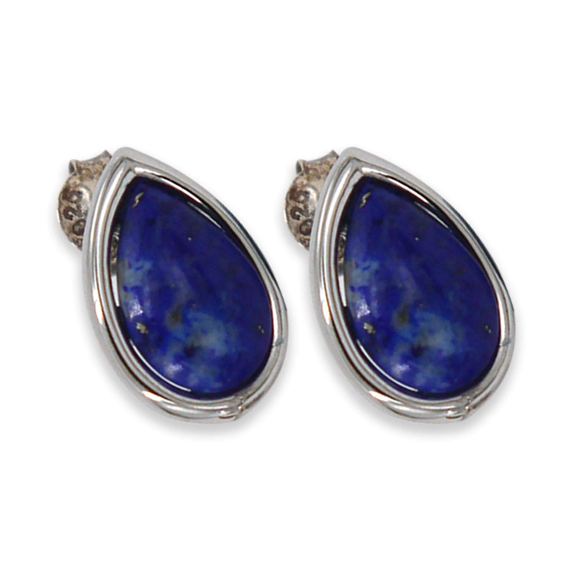 Stud Teardrop earring - Turquoise stone